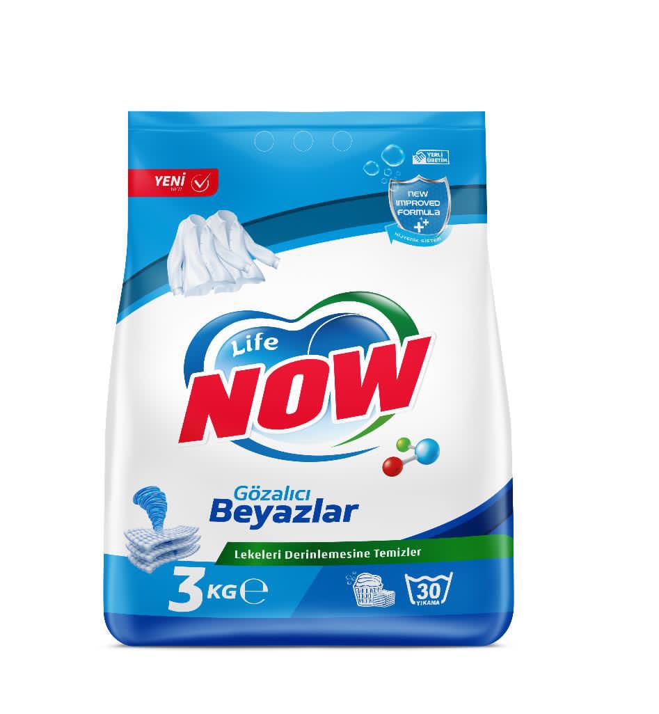Life Now Toz Deterjan Beyazlar için  – 3 KG, lifenow.com.tr