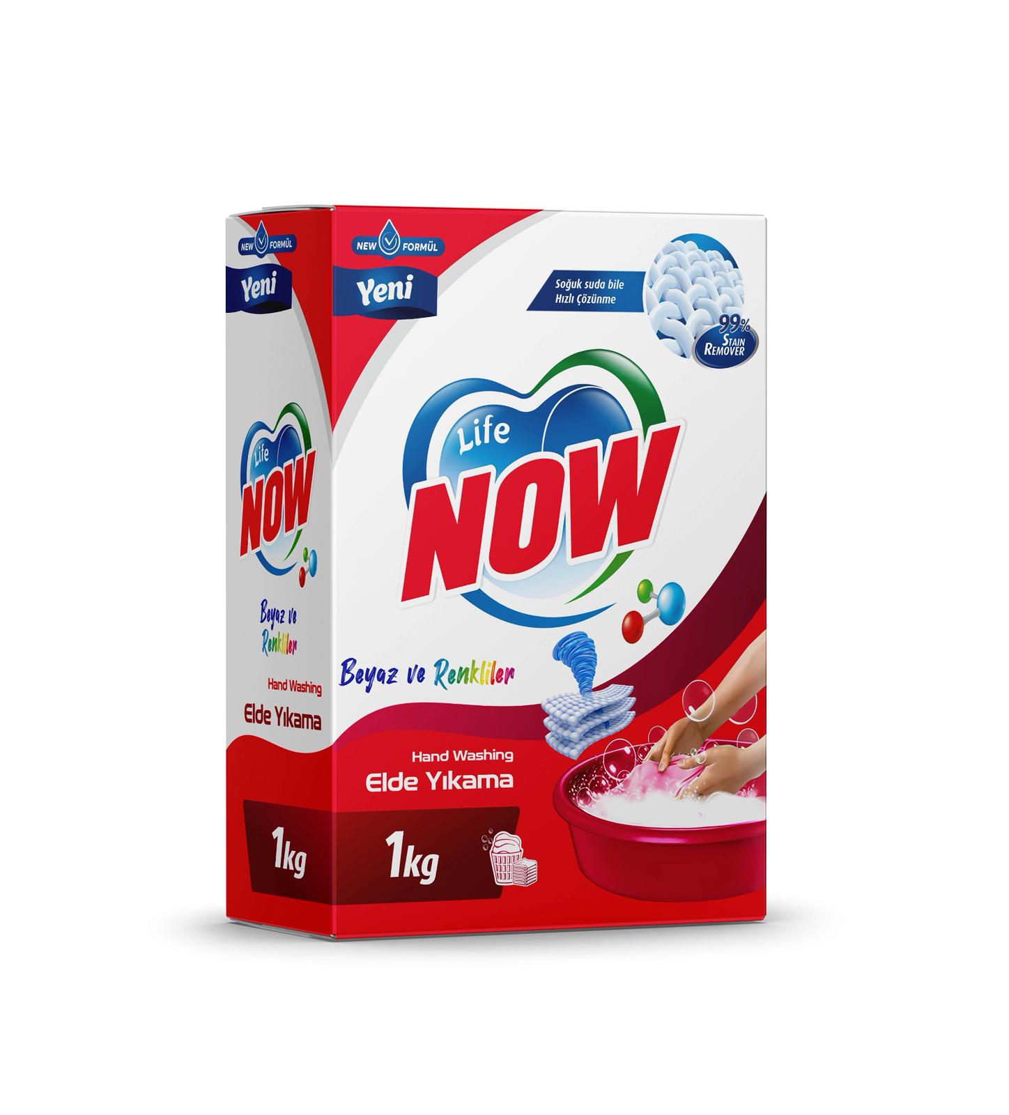 Life Now Toz Deterjan Beyazlar ve Renkliler İçin – 1 KG, lifenow.com.tr